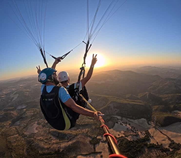 Paragliding: near Ronda (Málaga) - What a day in the air near Ronda looks like