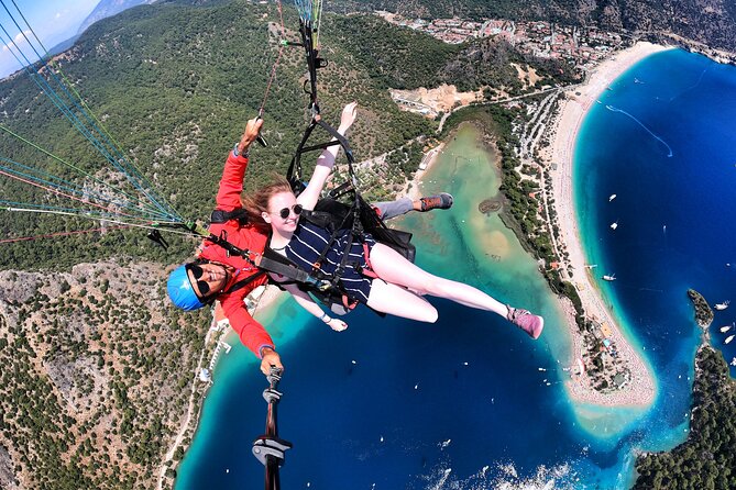 Paragliding Oludeniz - Fethiye - Babadag Mountain / TURKEY - The takeoff: the hardest few seconds