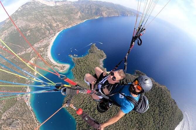 Paragliding Oludeniz - Fethiye, Turkey - Landing at Ölüdeniz Beach