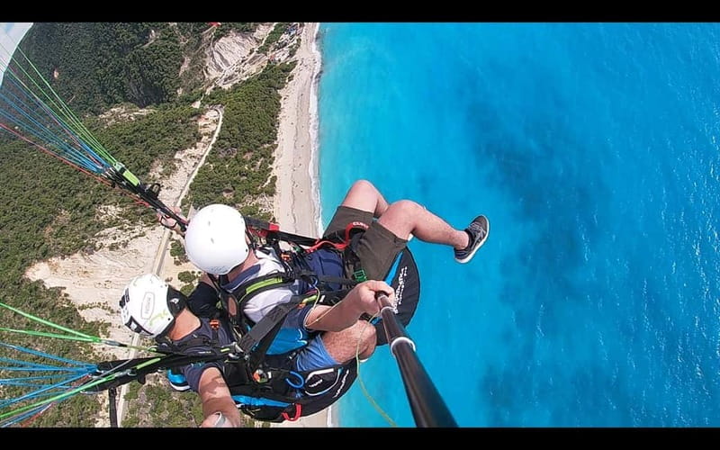 Paragliding paramotor flight corfu - GoPro footage to take home