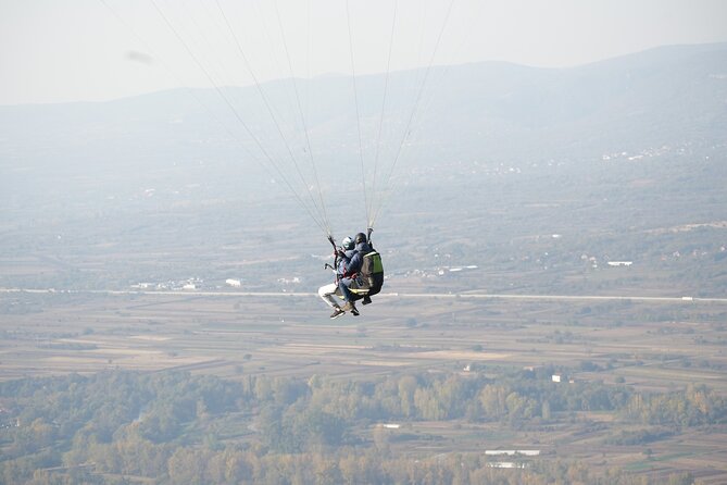 Paragliding Tandem Flight Experience in Sokobanja - What flying with Stefan is like