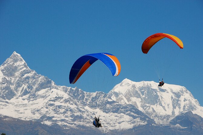 Paragliding Tandem Flight from Pokhara with Photos and Video - Leaving Pokhara for Sarangkot