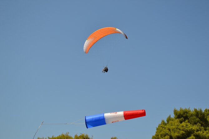 Paragliding Tandem Flight in Corfu - Taking off above Corfu’s west coast