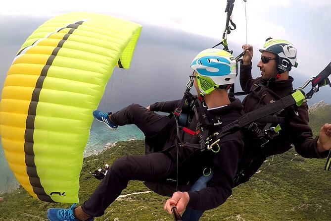 Paragliding Tandem Flight in Corfu - What the tandem flight feels like