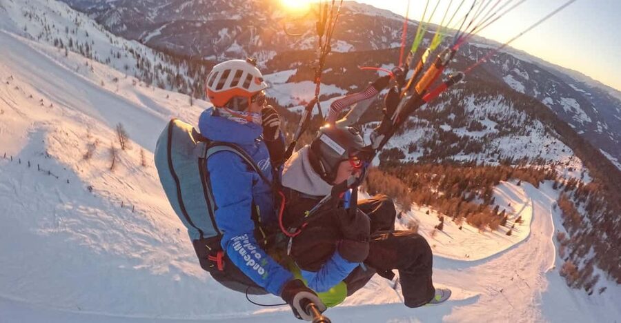 Paragliding Tandem Flight Kronplatz Dolomites Alps - Key points at a glance