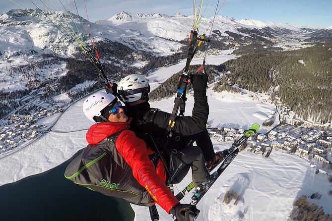 Paragliding Tandem Flights in Engadin - What the flight feels like