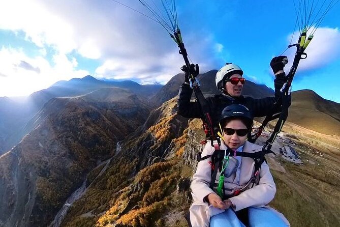 Paragliding Tandem Flights in Gudauri - Summer over the Aragvi Gorge