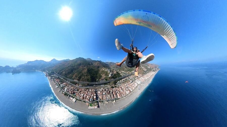 Paragliding Tandem Taormina + Video/Foto e GoPro + Acrobazia - Key points before you book