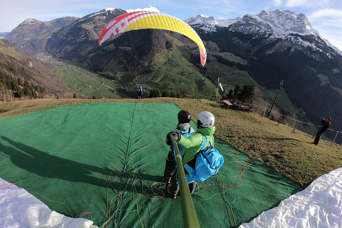 Paragliding Tandemflight Lucerne - Engelberg - Timing, group size, and the wait between flights