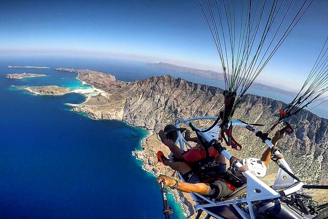 Paragliding Tours in Crete - Falassarna Beach and the western coast