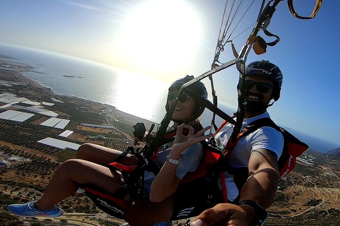 Paragliding Tours in Crete - Balos Lagoon from above