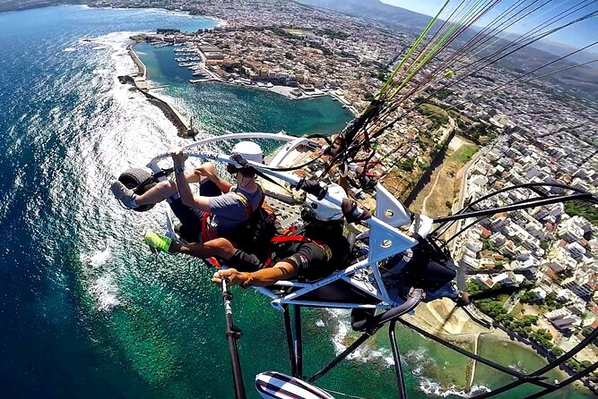 Paragliding Tours in Crete - Chania Prefecture and the mountain views