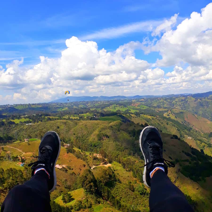 Paragliding Trip with Certified Pilots + Transportation - Getting ready for your first tandem flight