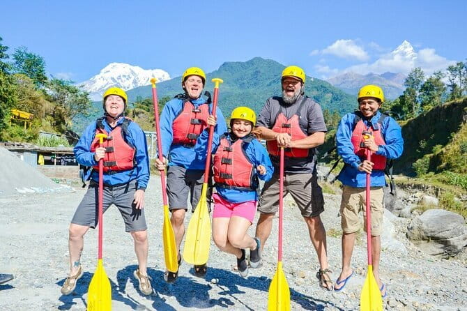 Paragliding Trip with River Rafting - Upper Seti River rafting in the afternoon