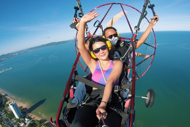 Paramotor Flying Experience in Pattaya by TSA Thailand - Safety, comfort, and the weight rules