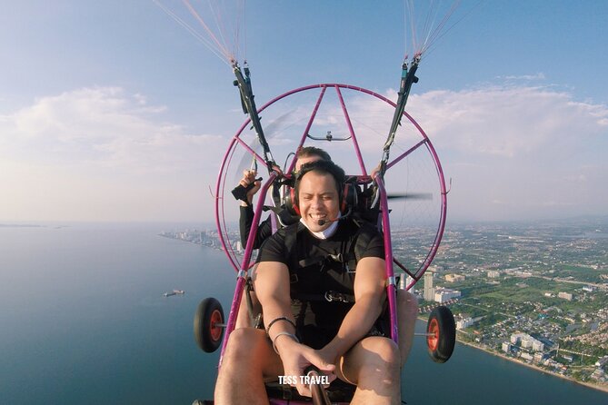 Paramotor Flying Experience in Pattaya by TSA Thailand - Booking, pickup, and cancellation details