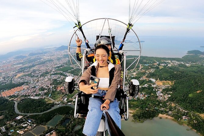 Paramotoring Private Experience in Phuket - What happens during the one-hour visit