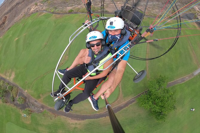 Paratrike Flight in Costa de Adeje with the World Champion - What a paratrike flight feels like