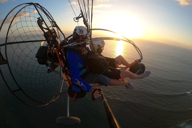 Paratrike Flight in Costa de Adeje with the World Champion - Leaving General La Caleta