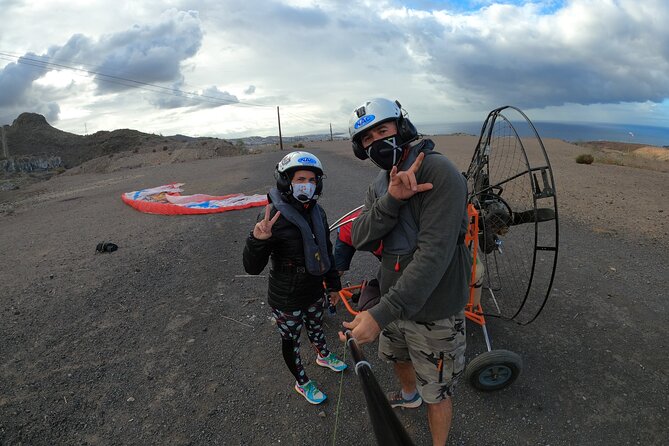 Paratrike Flight in Costa de Adeje with the World Champion - La Caleta and Golf Costa Adeje