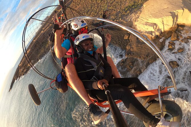 Paratrike Flight in Costa de Adeje with the World Champion - Costa Adeje and the coastal sweep