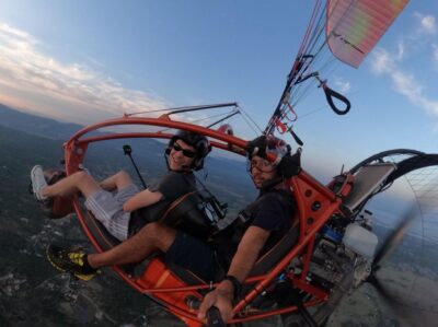 Paratrike Flight over Corfu’s West Coast