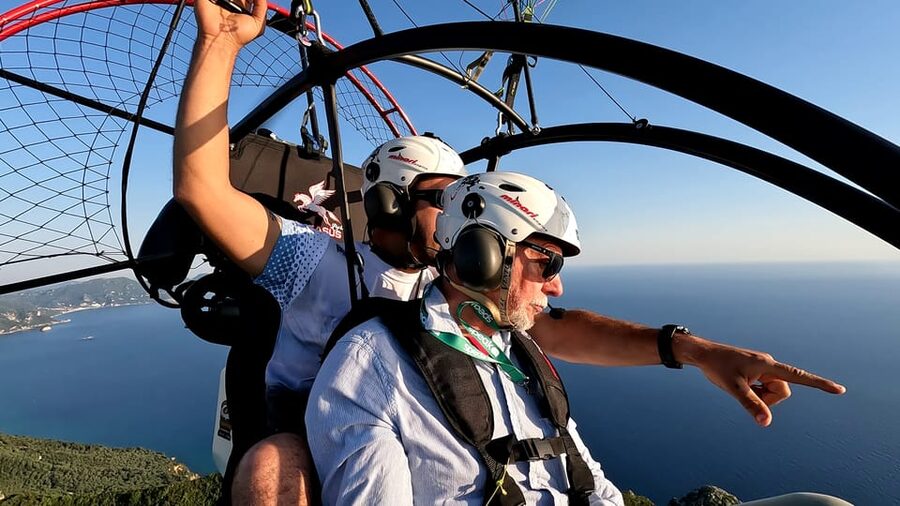 Paratrike Flight over Corfu's West Coast - Is $141 a fair price for a short flight?