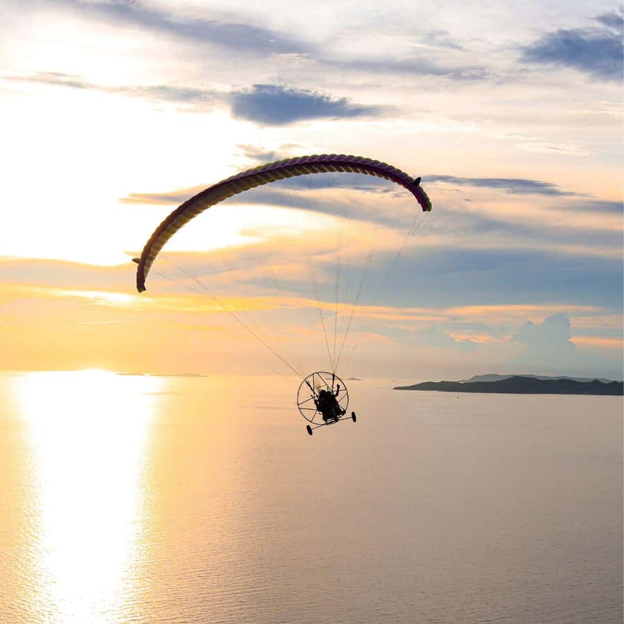 Pattaya: Beach + City Scenic Paramotor Flight by BFA - The 15-minute safety briefing