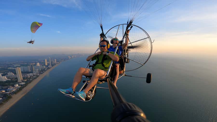 Pattaya: Paramotor Tour with Pickup Service by TSA Thailand - Key points before you book