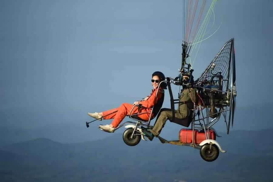 Phusanfah Chiang Mai Paramotor Adventure - Taking off above northern Thailand