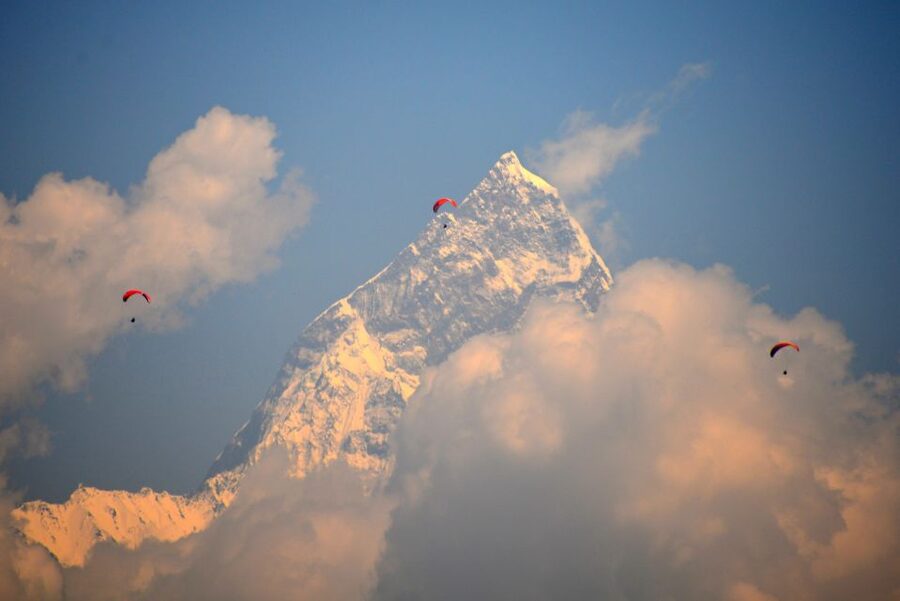 Pokhara: 30-Minute Tandem Paraglide - From Lakeside to Sarangkot