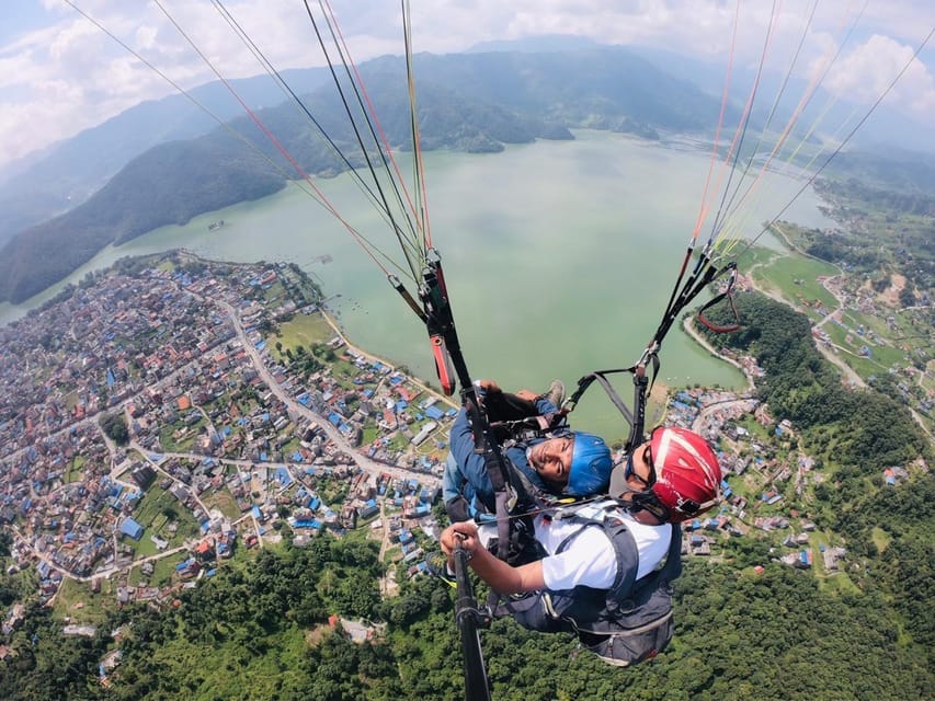 Pokhara: Paragliding Adventure with Photos and Video - The safety briefing and takeoff