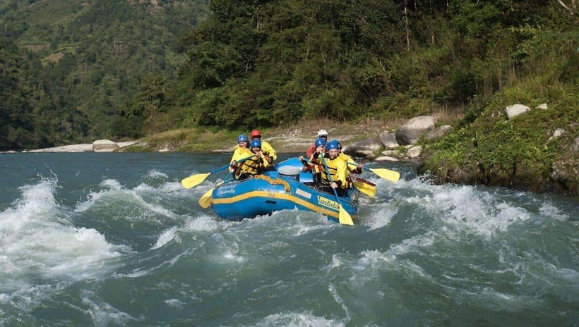 Pokhara: Paragliding and Rafting Adventure with Transfers - What the rafting section includes