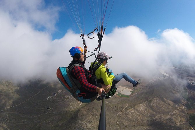 Premium Paragliding in Tenerife : Photos, videos and pickup included - The included GoPro package and paid upgrades