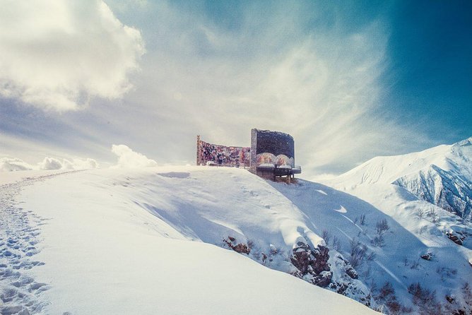 Private Full Day Tour In Kazbegi - Gudauri (Paragliding & Rafting) - Gergeti Trinity Church is the payoff