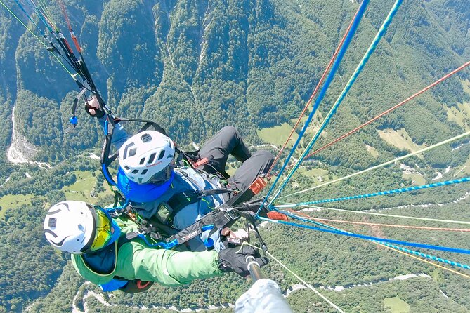 Private Paragliding Flight Experience over the Julian Alps - Twenty to forty minutes above the Soca Valley