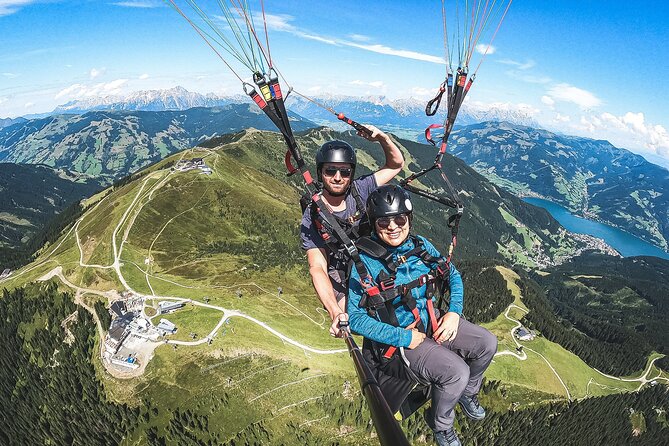 Private tandem flight Classic from the Schmittenhöhe in Zell am See - What the 1,200-meter flight feels like