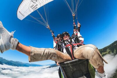 Private tandem flight Classic from the Schmittenhöhe in Zell am See