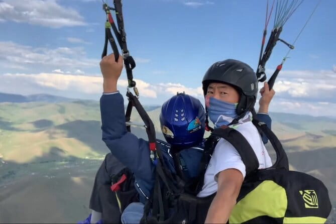 Private Tandem Paragliding Experience at Bayanzurkh Mountain - Leaving Ulaanbaatar by 4x4