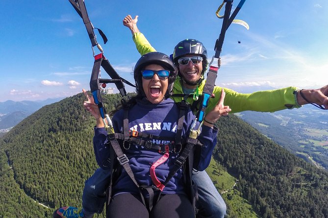 Private Tandem Paragliding Salzburg Mt Gaisberg - Flying above Salzburg from Mt. Gaisberg