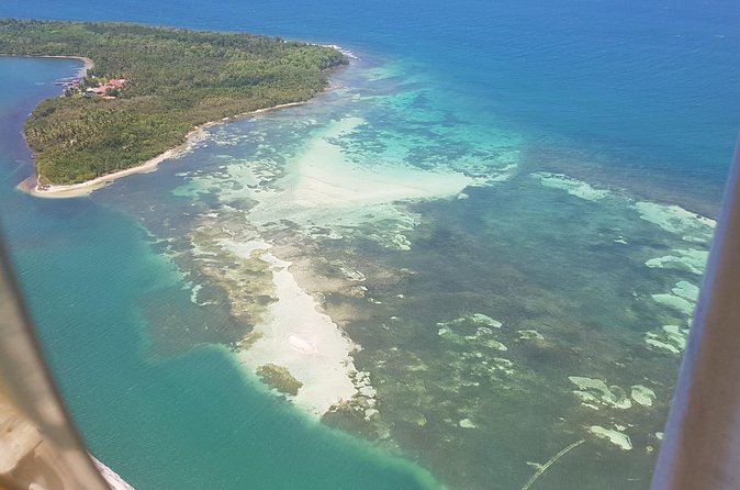 Private Ultralight Seaplane Experience in Guadeloupe - The 30-minute flight, from water to sky and back