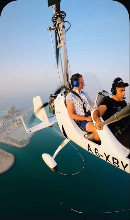 Ras Al Khaimah: Gyrocopter Flight over Desert and Beaches - What the 30-minute to one-hour flight feels like
