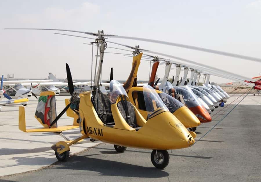 Ras Al Khaimah: Gyrocopter Flight over Desert and Beaches - Beaches, dunes, and the Wynn Casino in one view