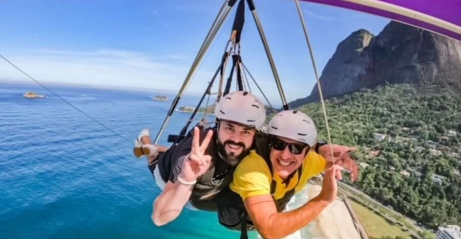 Rio de Janeiro: Hang Gliding Adventure - What the flight feels like from Pedra Bonita
