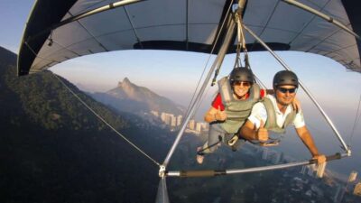 Rio de Janeiro: Hang Gliding or Paragliding Flights