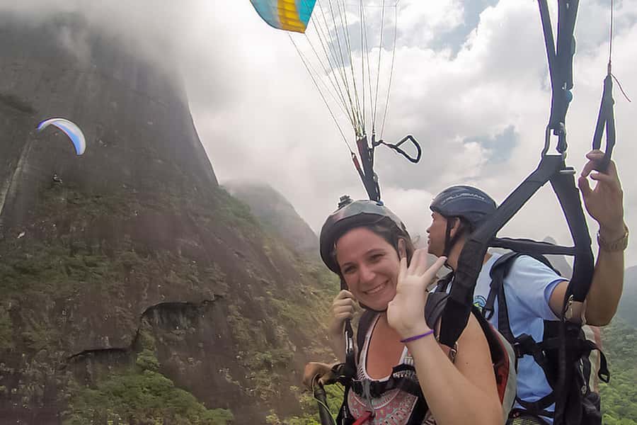 Rio de Janeiro: Paragliding Tandem Flight - What the flight feels like once you leave the mountain