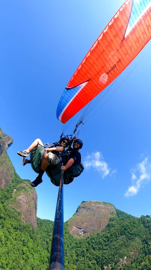 Rio de janeiro : Paragliding Tandem Flights over Rio - Key points before you take off