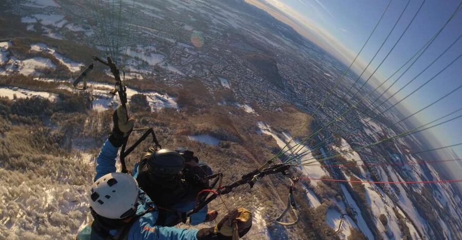 Salzburg like an eagle: tandem paragliding from Gaisberg - Gaisberg gives you Salzburg from the air