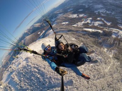 Salzburg like an eagle: tandem paragliding from Gaisberg