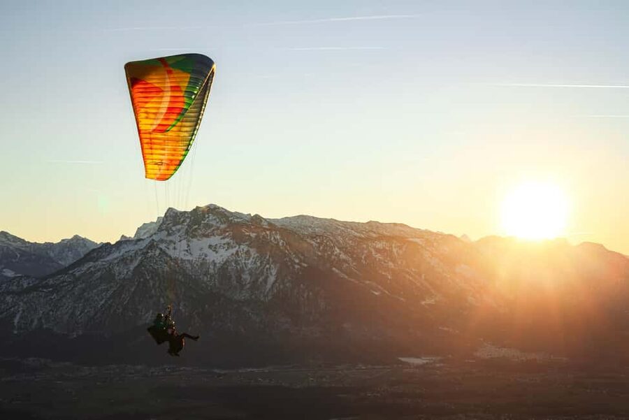 Salzburg: Tandem Paragliding Experience with Pilot - Taking Off From Gaisberg at 1,300 Meters